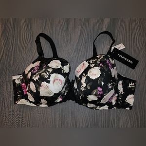 Torrid 44C Pushup T-Shirt Bra